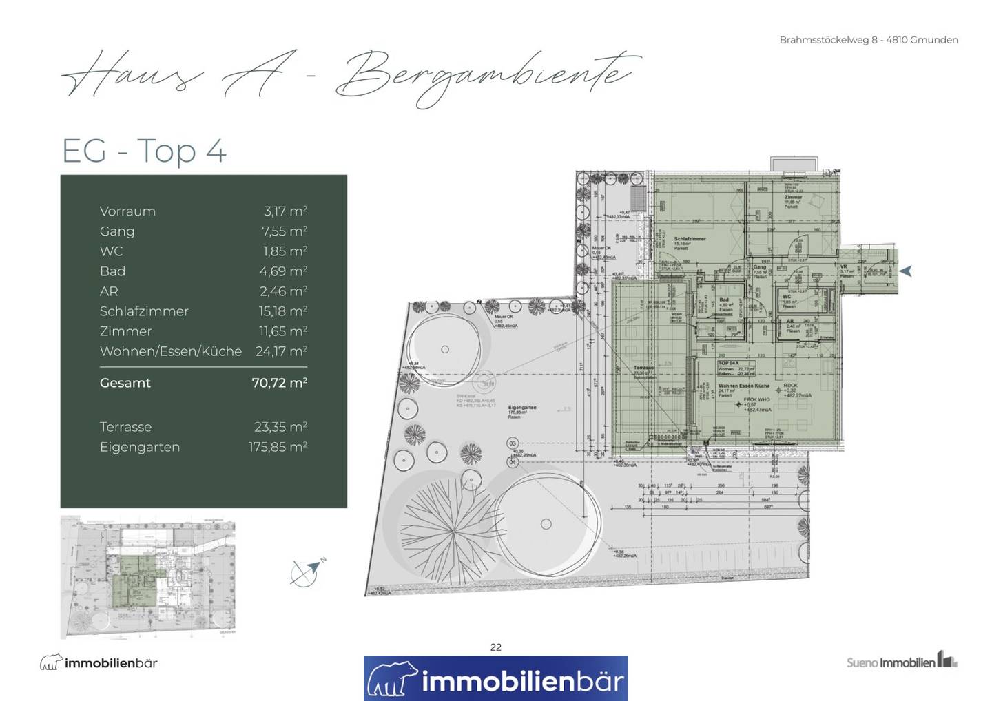 Erdgeschosswohnung Erstbezug Privatgarten