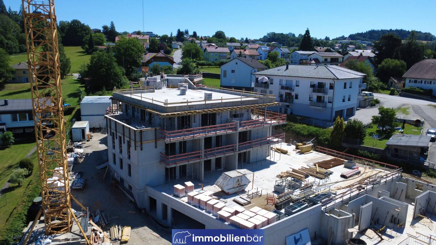 Wohnung Erstbezug Stadtterrassen Peuerbach Terrasse