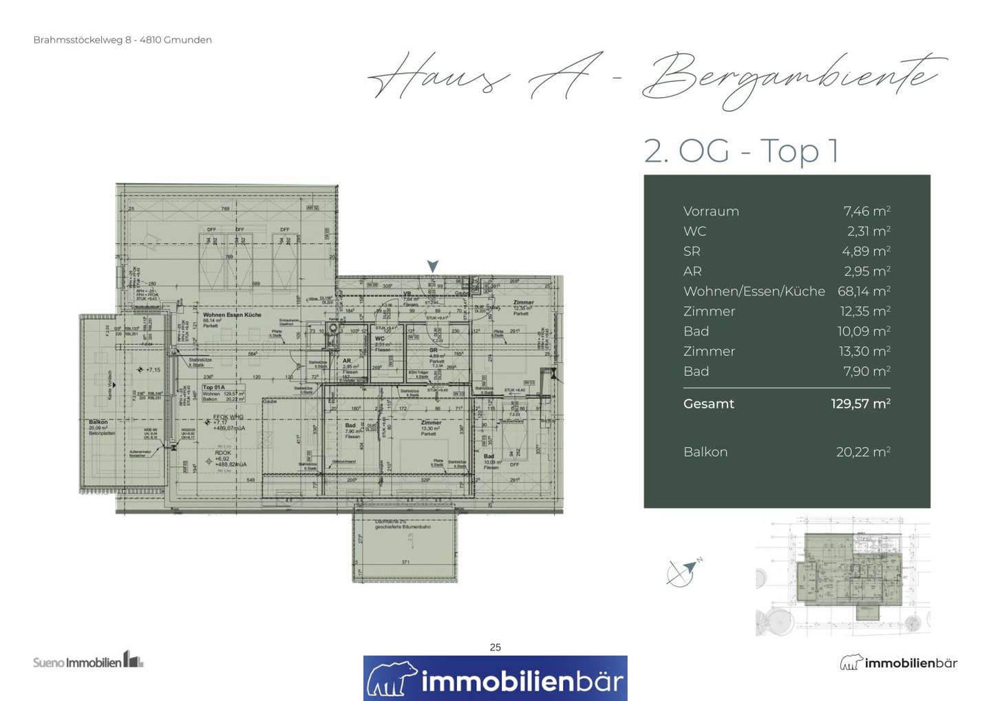 Penthouse Neubau Erstbezug Balkon Lift