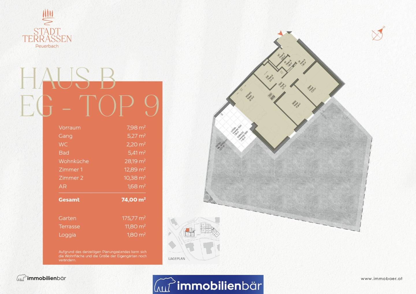 New build ground floor apartment with garden
