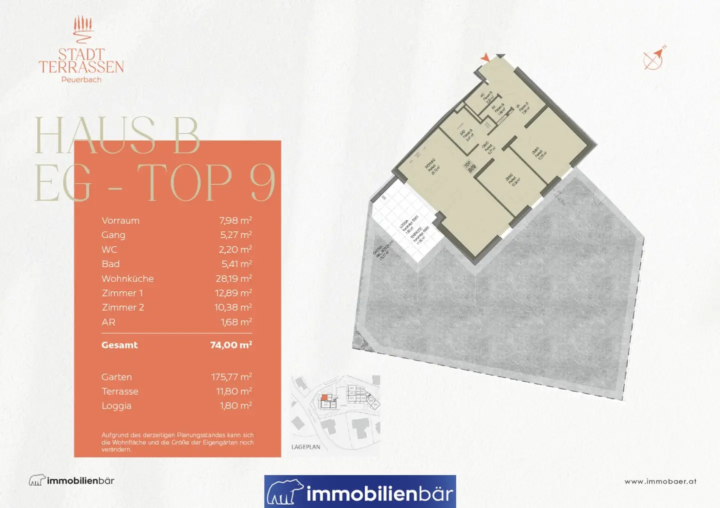 New build ground floor apartment with garden