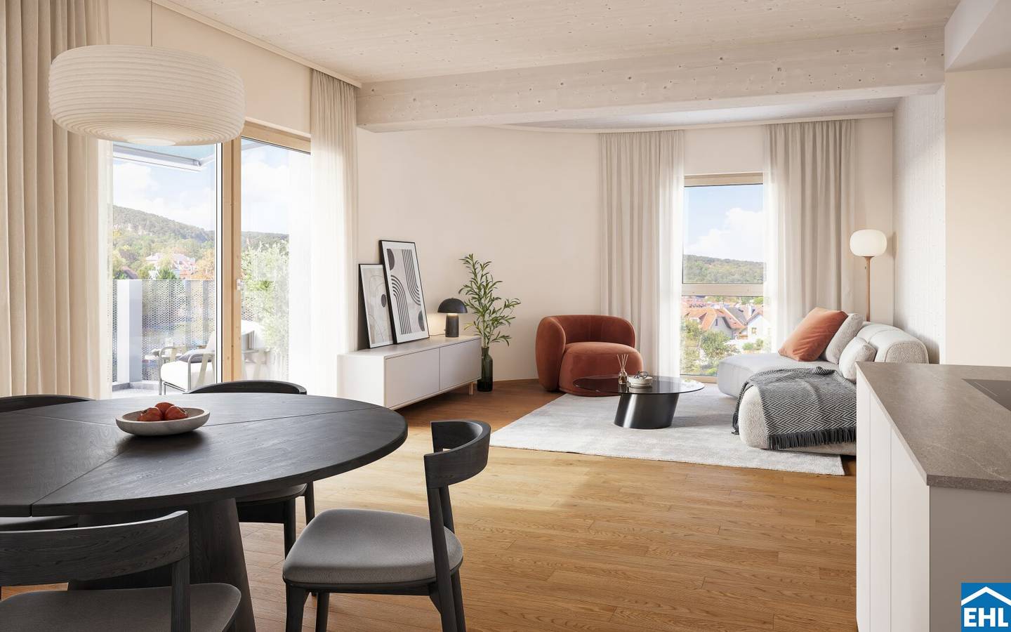 Neubauwohnung in Mödling mit privater Freifläche