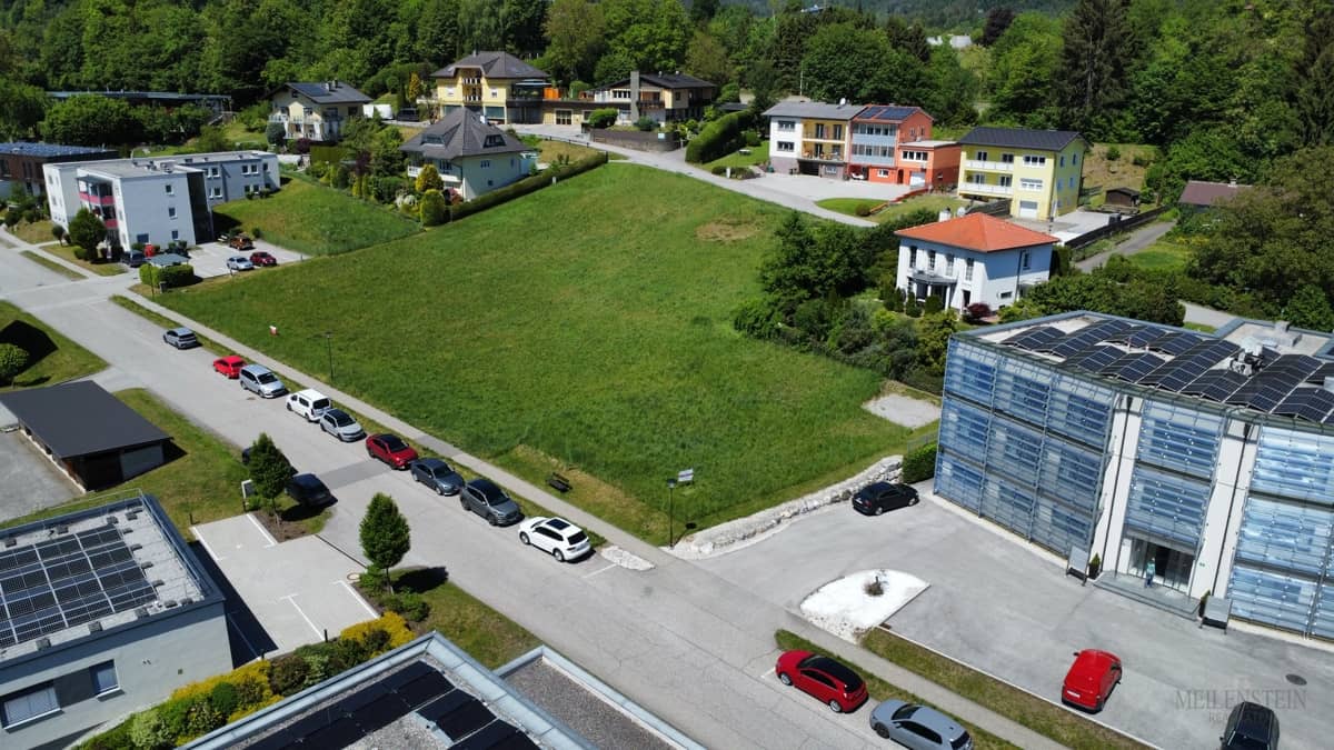 Seltenes Baugrundstück Velden – ideal für Ärztezentrum und Sicherheit