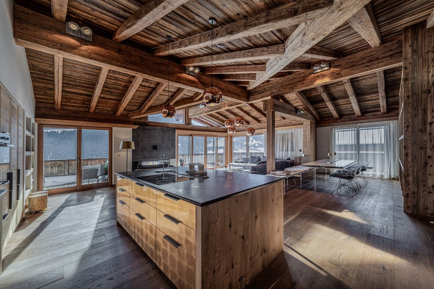 Attic apartment Sonnberg panoramic view