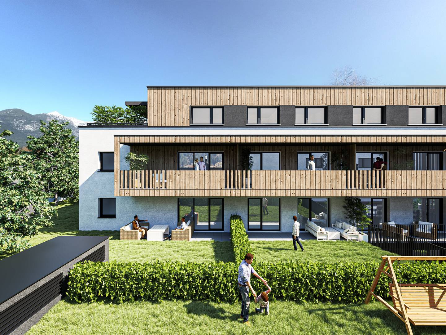 Wohnung Erstbezug Neubau Terrasse Tirol