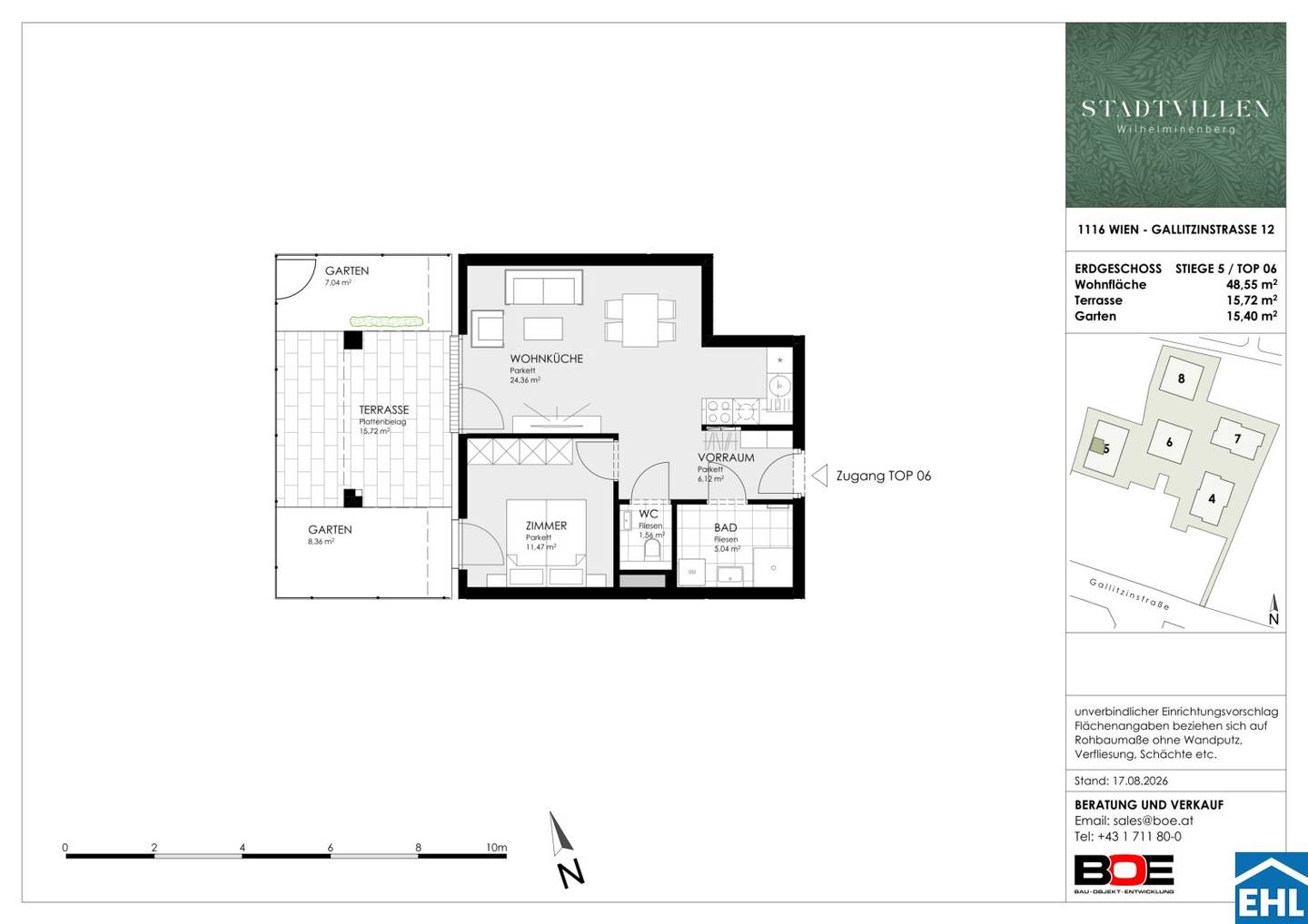 Vorsorgewohnung Neubau Erstbezug Wilhelminenberg