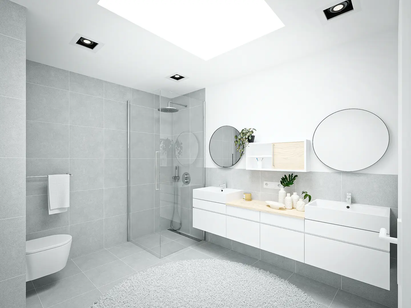 No commission new build apartment with garden and terrace