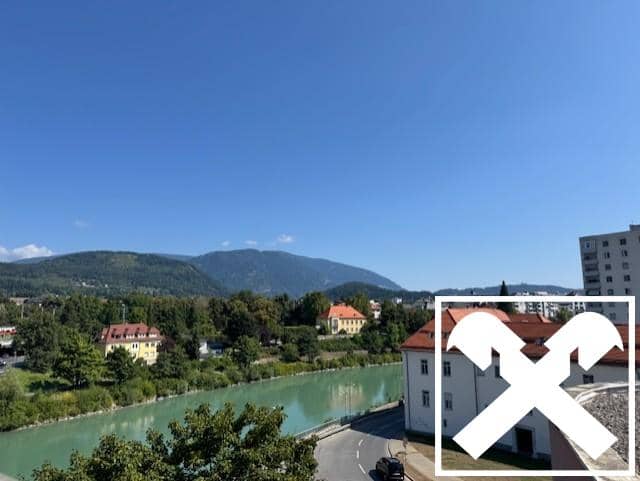 Attraktive Büroimmobilie in Villach Innenstadt mit Terrasse und Blick