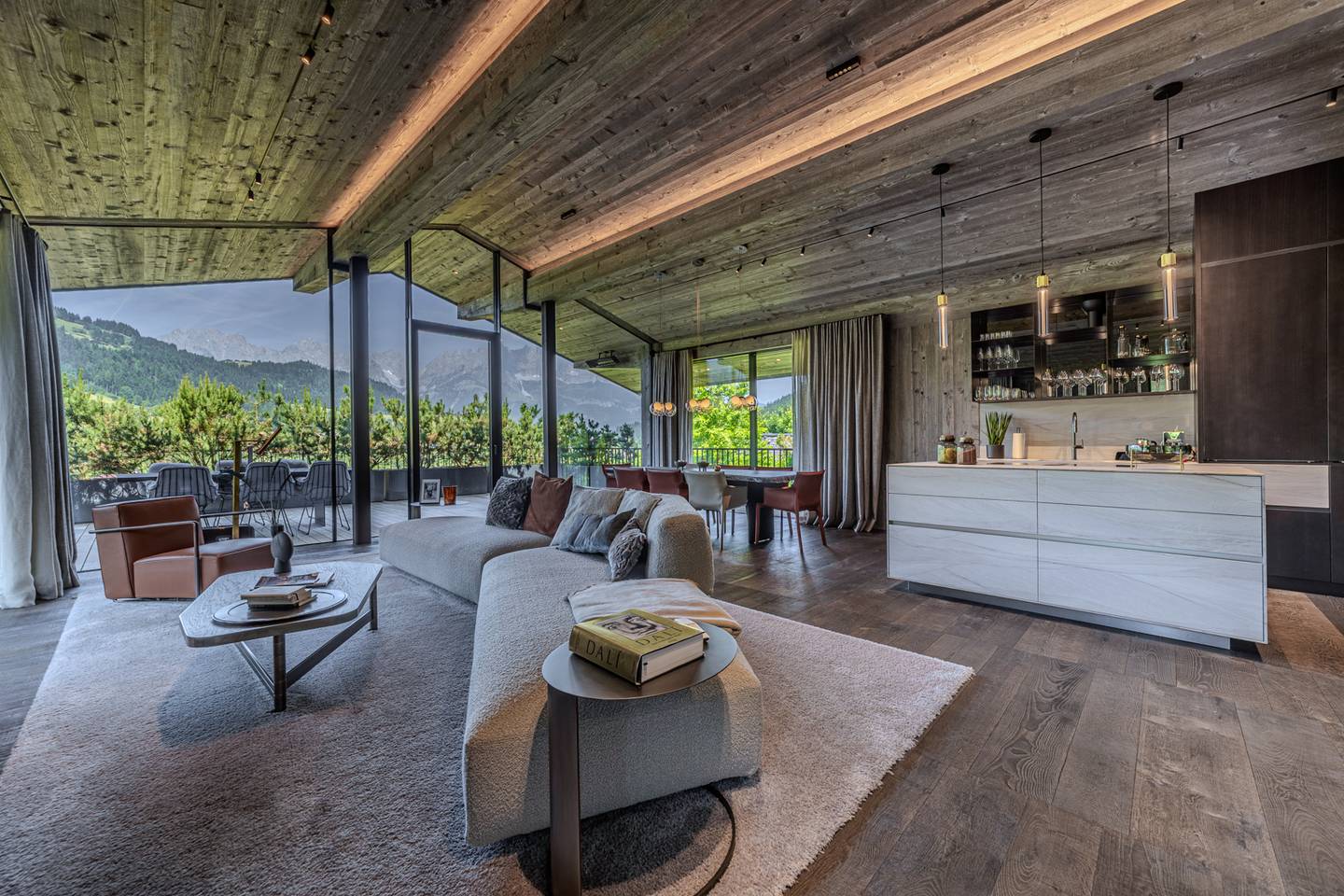 Chalet Travertin – Kaiserblick, 426 m² Wohnfläche, Reith bei Kitzbühel