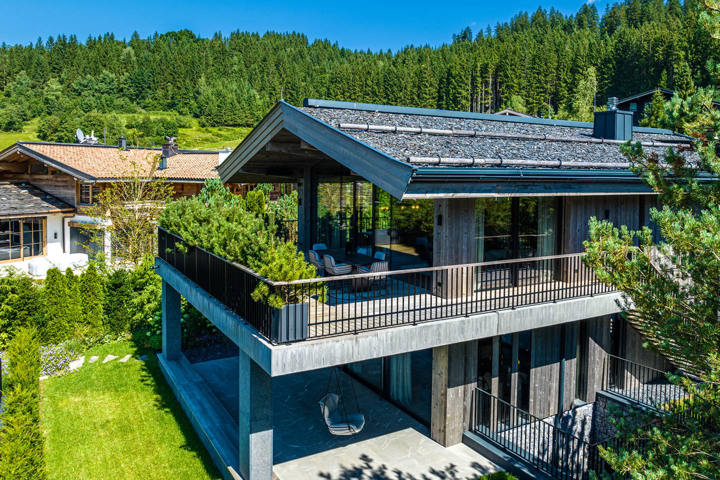 Chalet Travertin – Kaiserblick, 426 m² Wohnfläche, Reith bei Kitzbühel