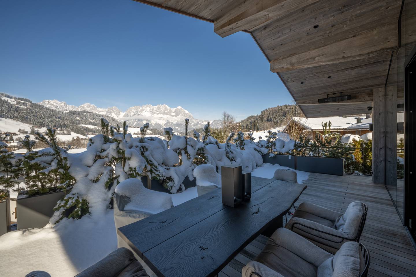 Chalet Travertin – Kaiserblick, 426 m² Wohnfläche, Reith bei Kitzbühel