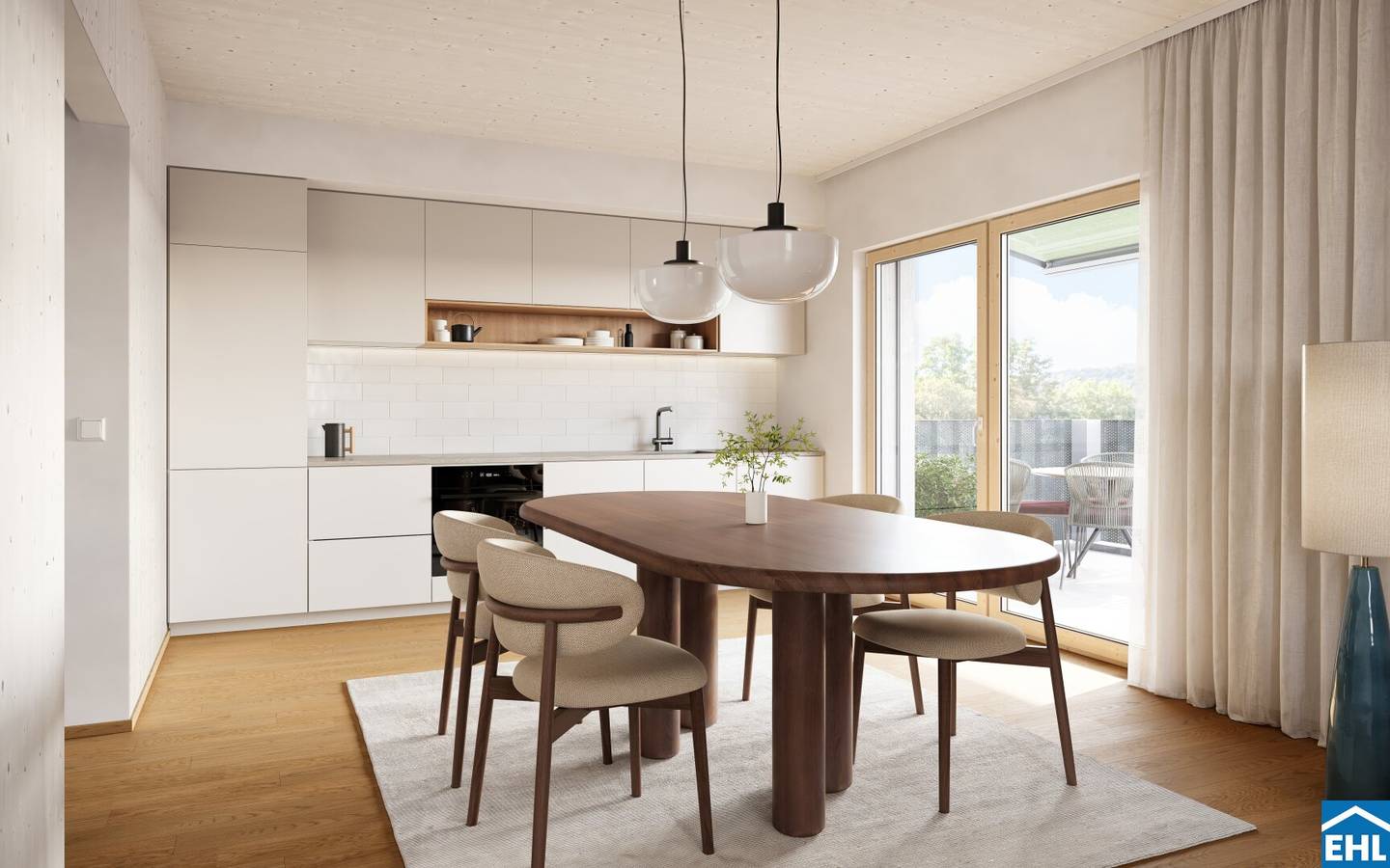 Wohnung Neubauvorsorge mit Geothermie