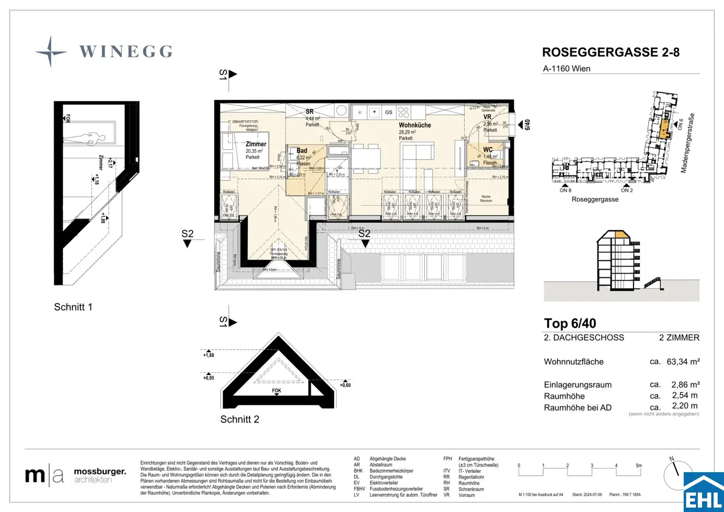 Apartment near Wilhelminenberg with garden and roof terrace