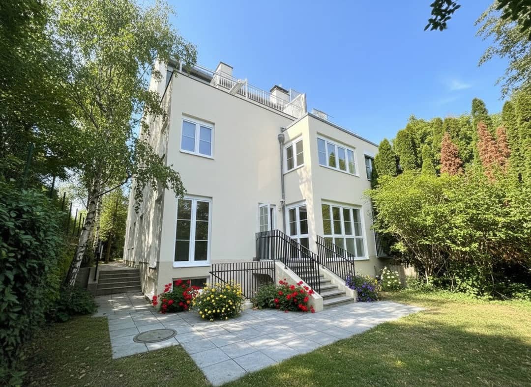 Apartment with a generous garden ready occupancy