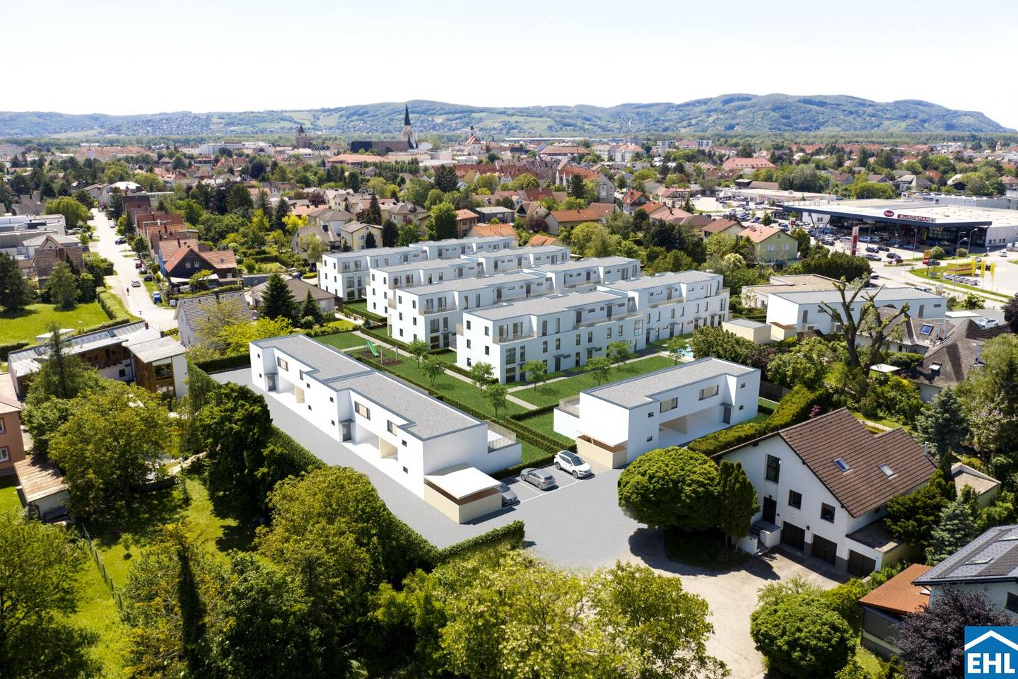 Stellplätze in Korneuburg, zentrale Lage, 8.000€ pro Stellplatz