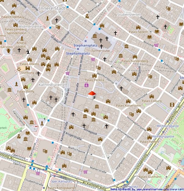 Großzügige Altbauwohnung im 1. Bezirk mit 3 Zimmern, 136 m² Westbalkon