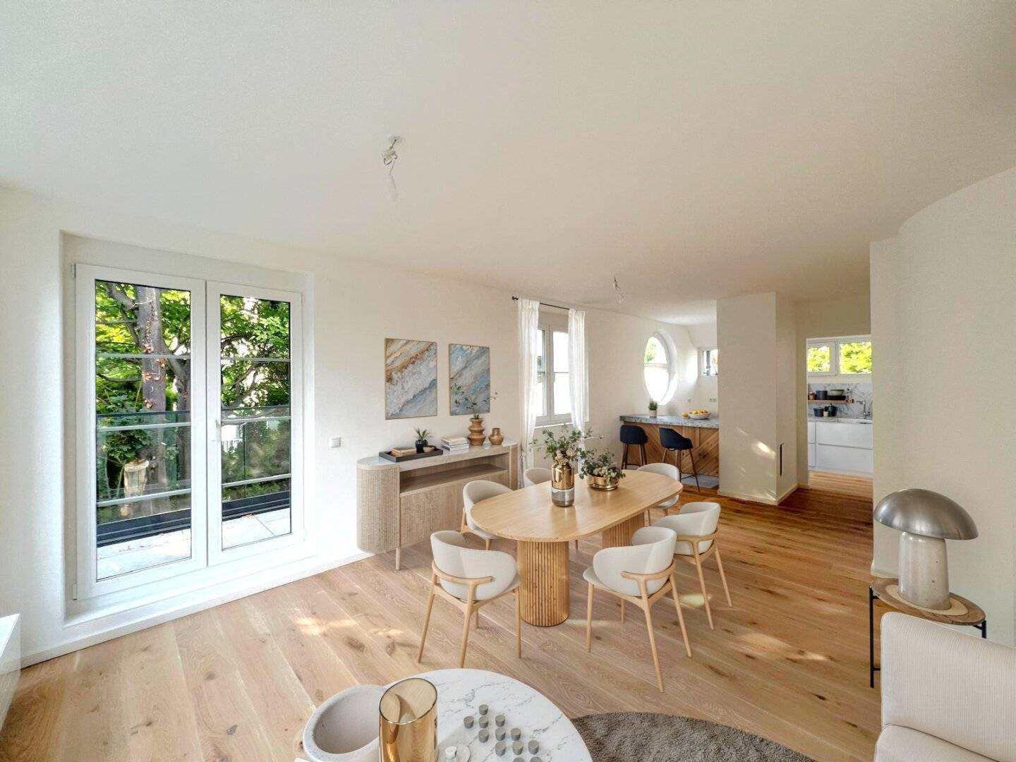 Maisonette apartment in Sievering with parking