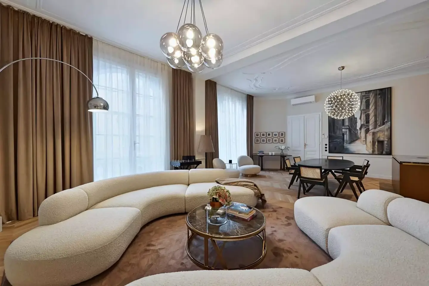 VOLLMÖBLIERT!! Luxusresidenz im 7. Bez. – 165 m² Eleganz nahe Museumsquartier & Volkstheater