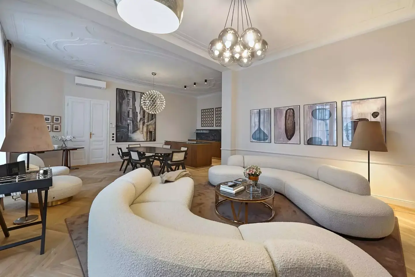 VOLLMÖBLIERT!! Luxusresidenz im 7. Bez. – 165 m² Eleganz nahe Museumsquartier & Volkstheater