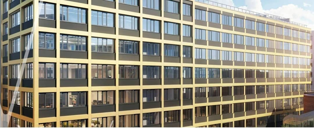 Neues Bürohaus in Wien 3., Landstraße: energieeffizient, Erstbezug