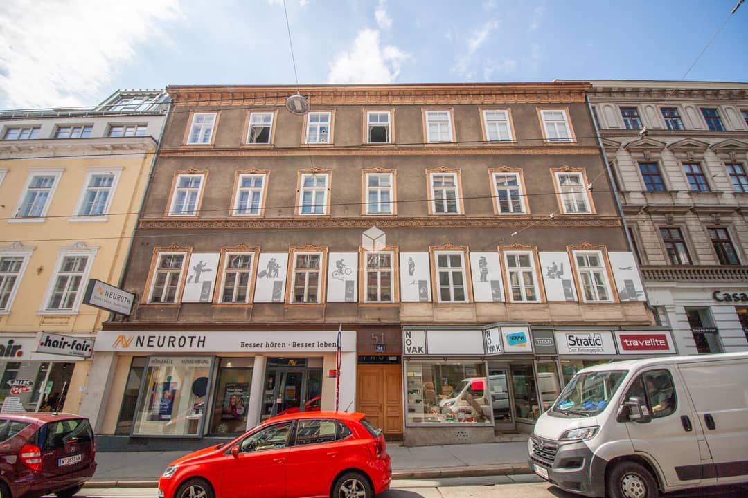 Einzelhandel: Sanierungsbedürftiges Lokal in Wien 9. Alsergrund, 110 m²