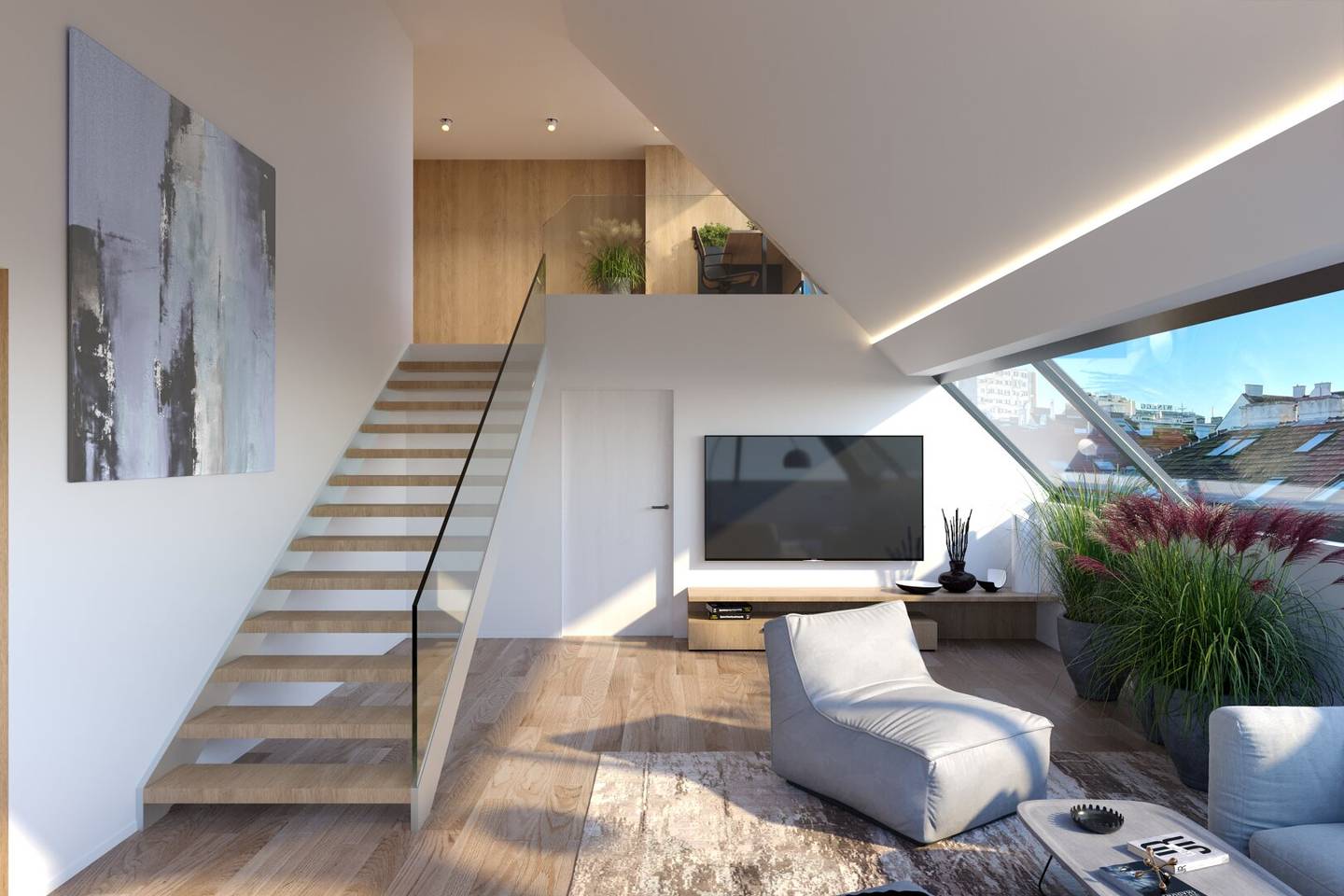 Building-permitted raw attic for luxury penthouse in 1050 Wien - 390 m² usable area