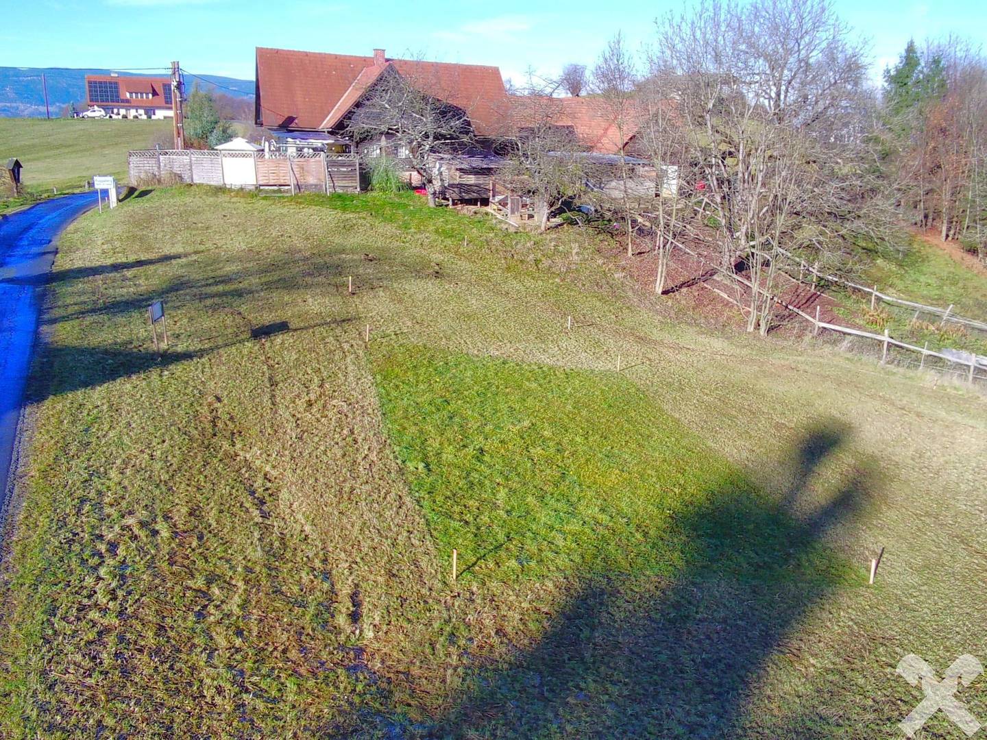 Idyllischer Baugrund mit Doppelwohnhaus-Projekt in St. Josef