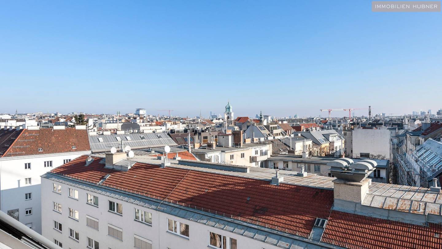 Top floor apartment with terrace near U4 Margaretengürtel