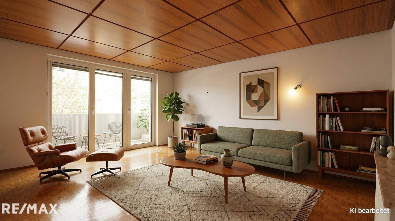 Spacious bright apartment with two balconies