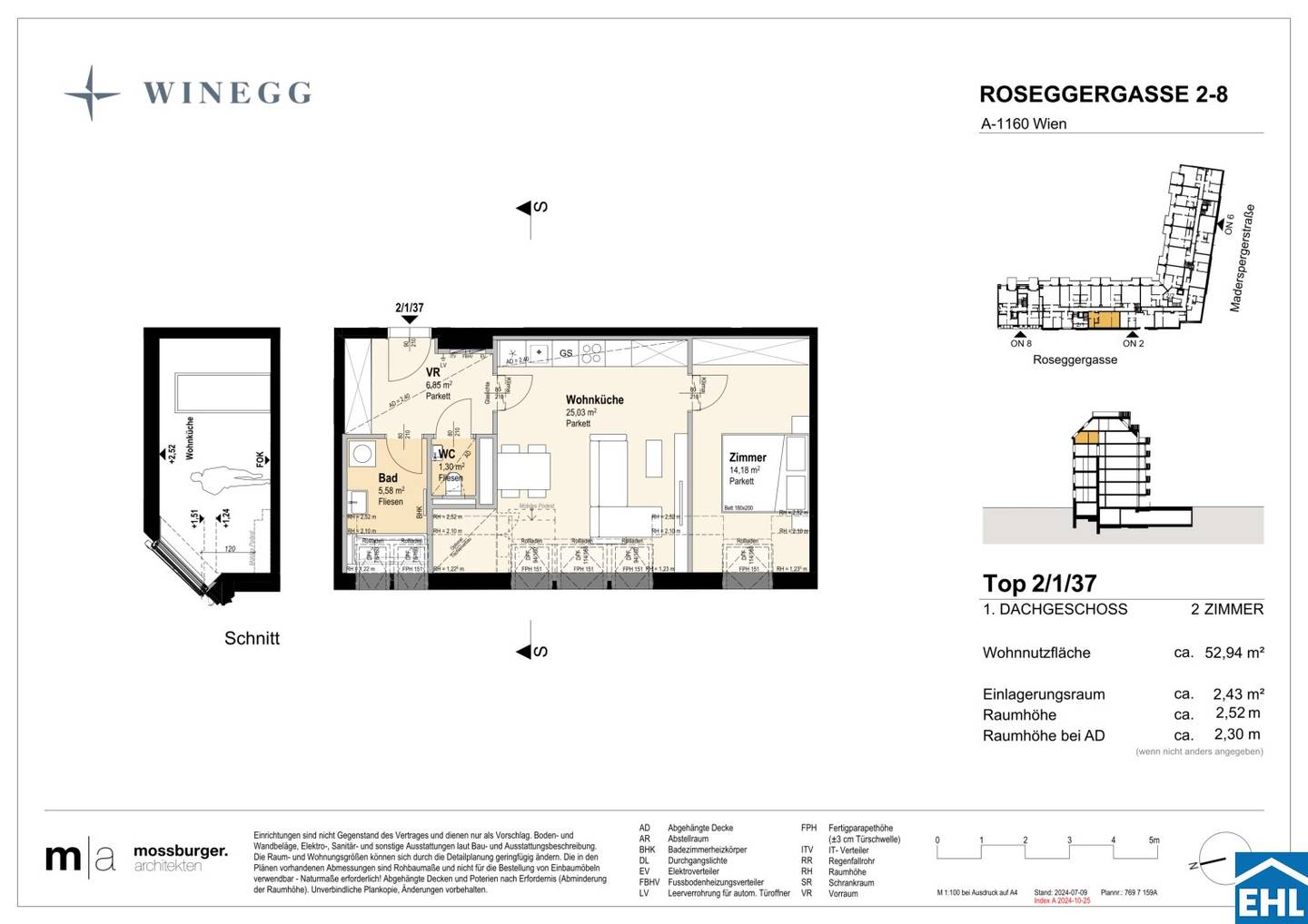 Vorsorgewohnung Erstbezug Balkon Anbindung