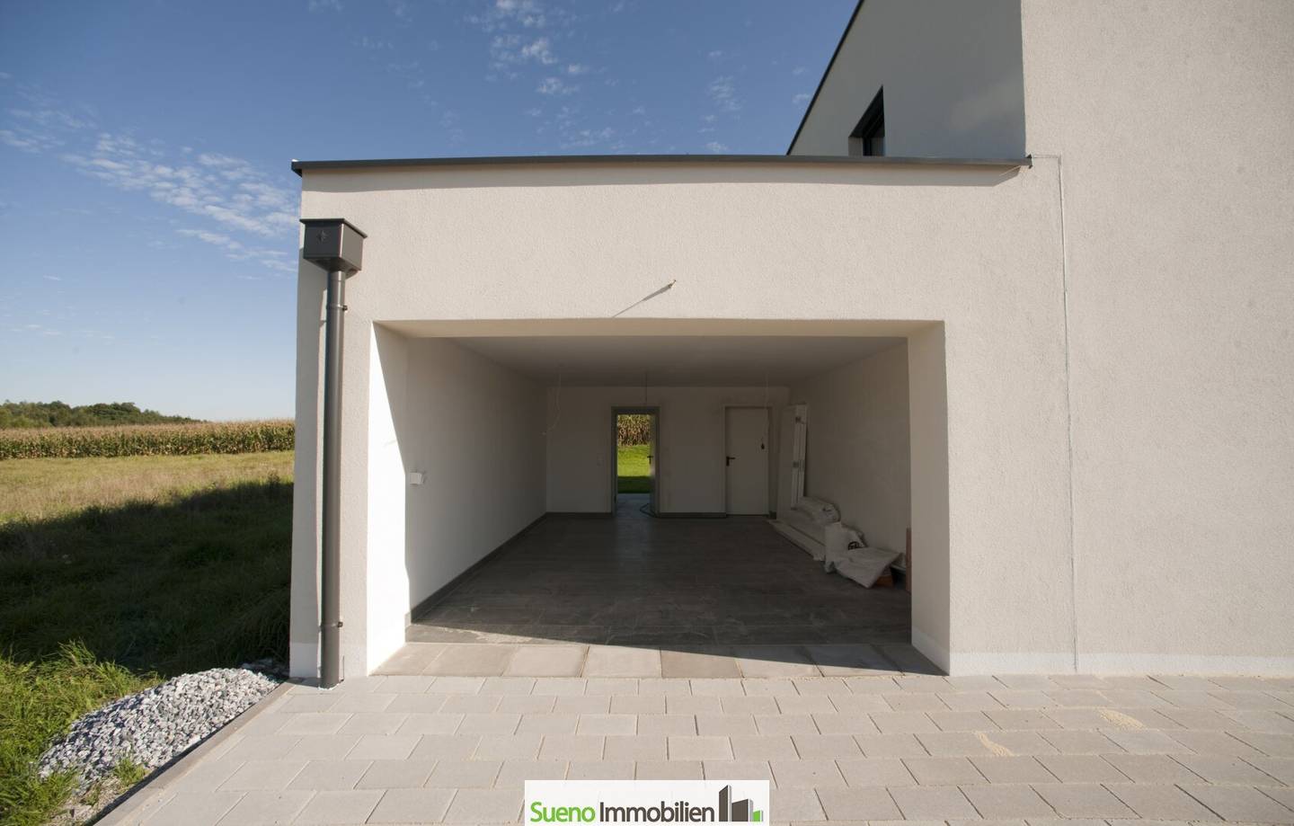 Letzte verfügbare Doppelhaus Einheit!  TOP 2. Nähe Wels in Niederthalheim– stilvolles Doppelhaus mit Weitblick ins Grüne