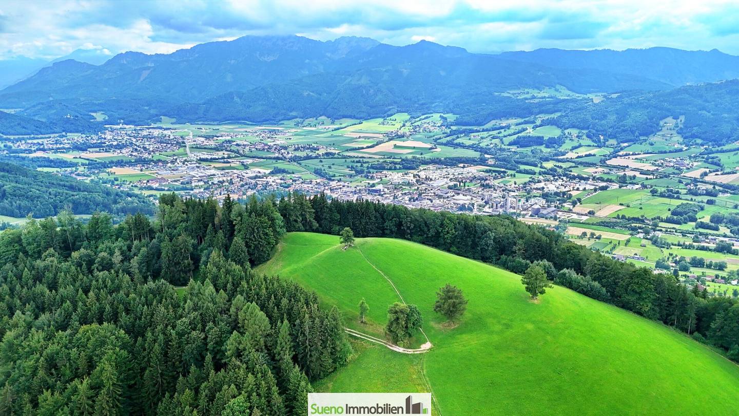 Grundstück in Kirchdorf an der Krems: Traum-Grillparz mit Ausblick