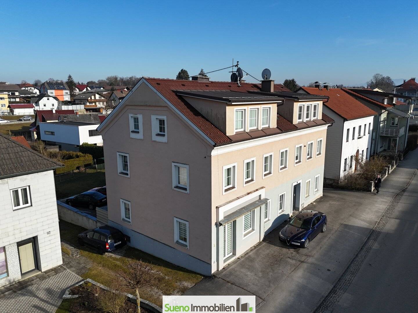 Zinshaus mit 6 Wohnungen und Abstellplätzen in Bad Hall
