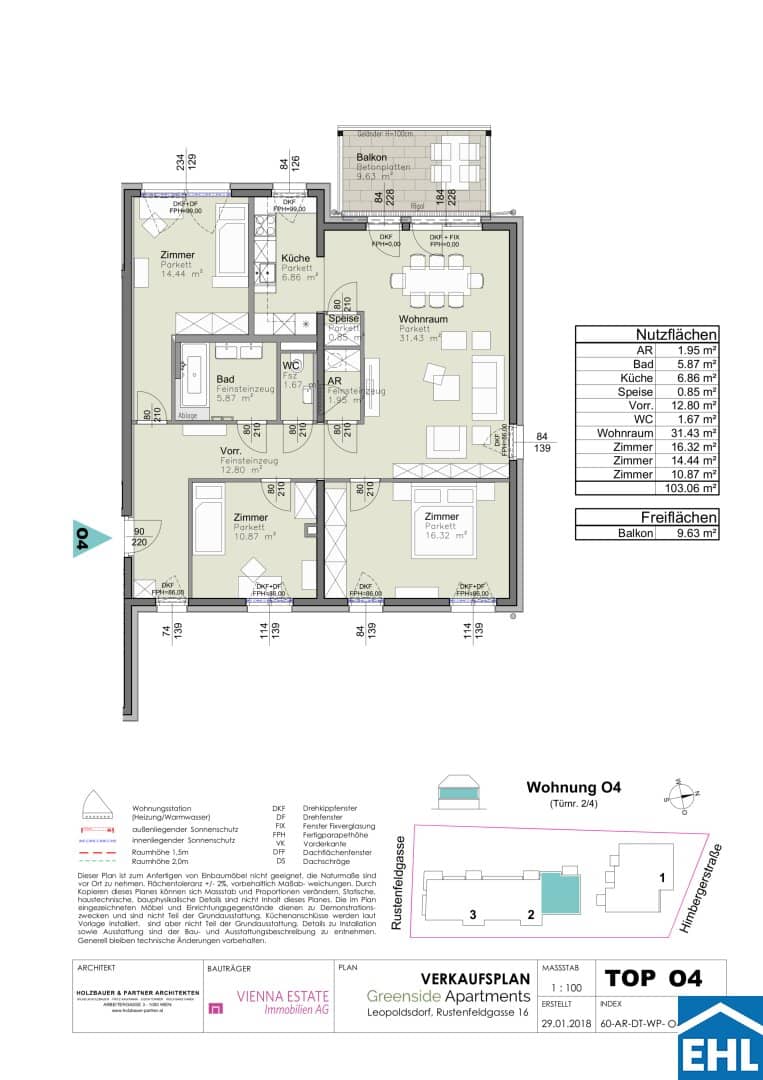 „Greenside Apartments“ – Vermietete Vorsorgewohnungen bei Oberlaa