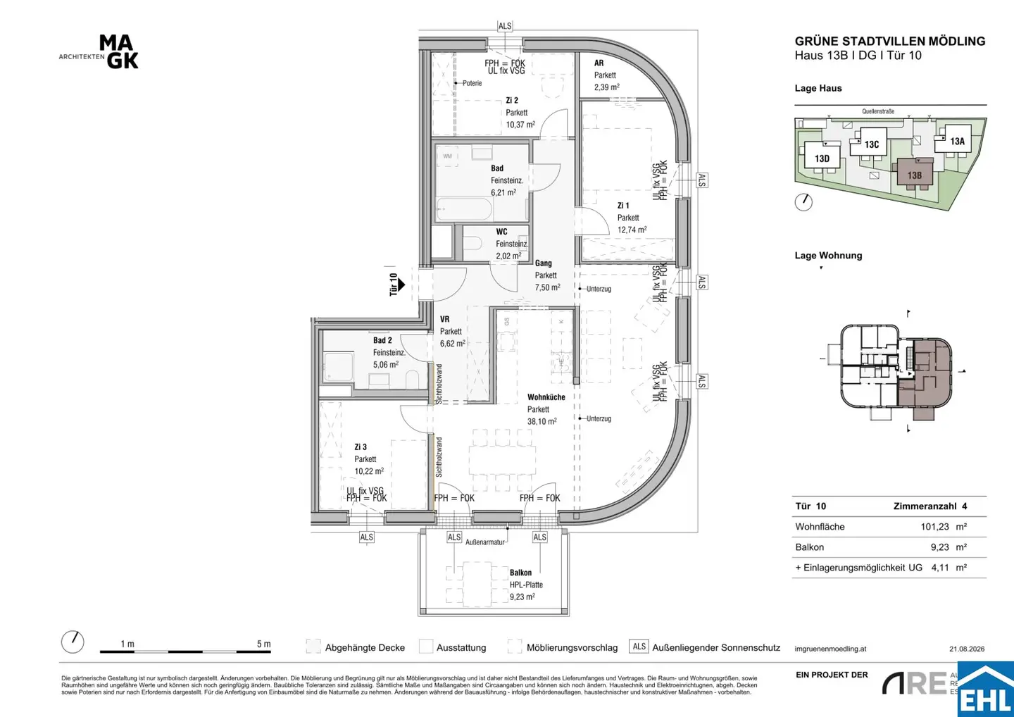 New build apartment with geothermal and garage