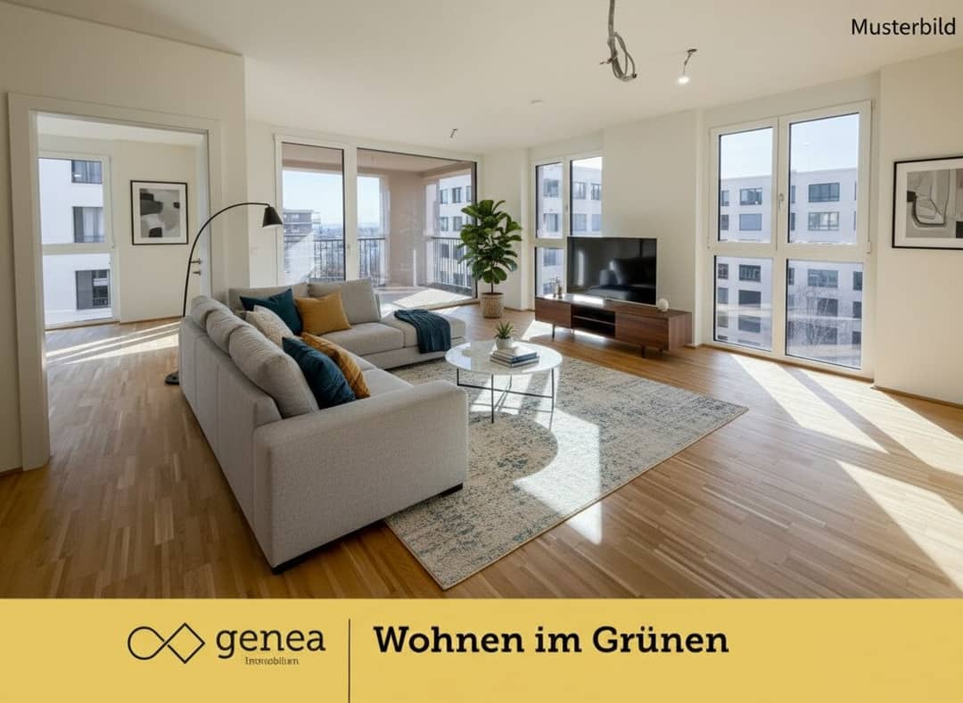 Etagenwohnung in Graz Jakomini Verde, 69 m² mit Loggia in ruhiger Lage