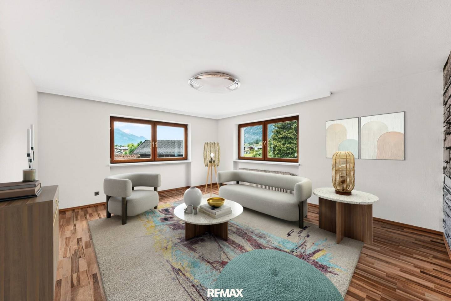 Apartment in Kramsach with central location balcony and two parking spaces