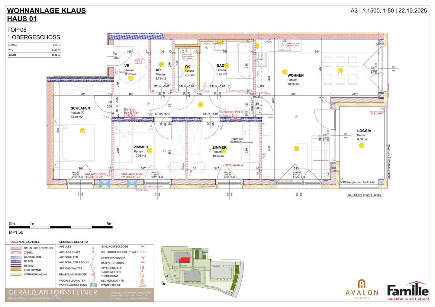 Wohnung Neubau Loggia in Zentrallage