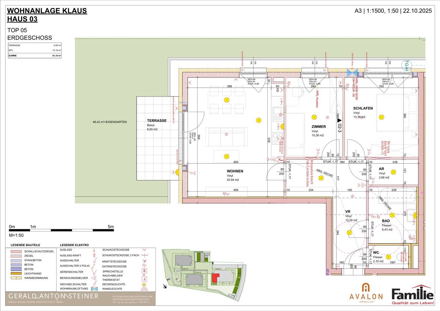 Erdgeschosswohnung Neubau mit Privatgarten