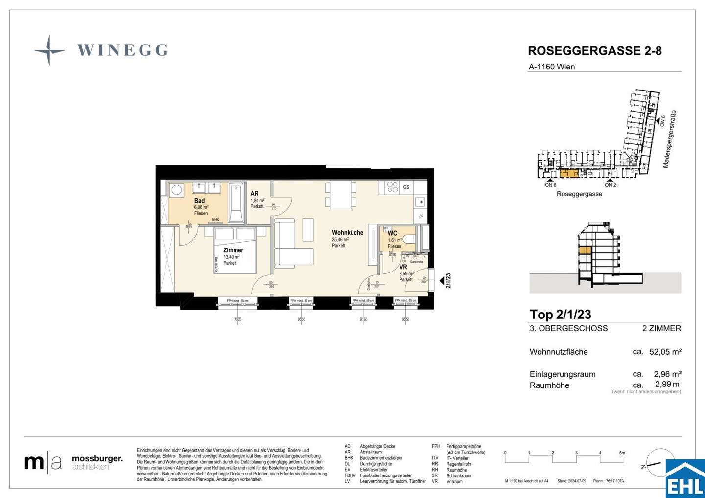 Apartment near Wilhelminenberg with private garden