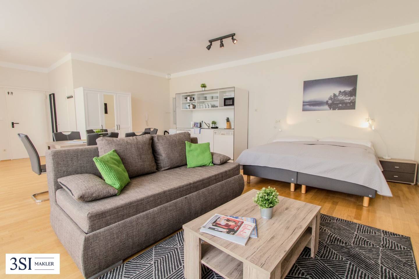 Wohnung im Erdgeschoss mit hofseitiger Terrasse