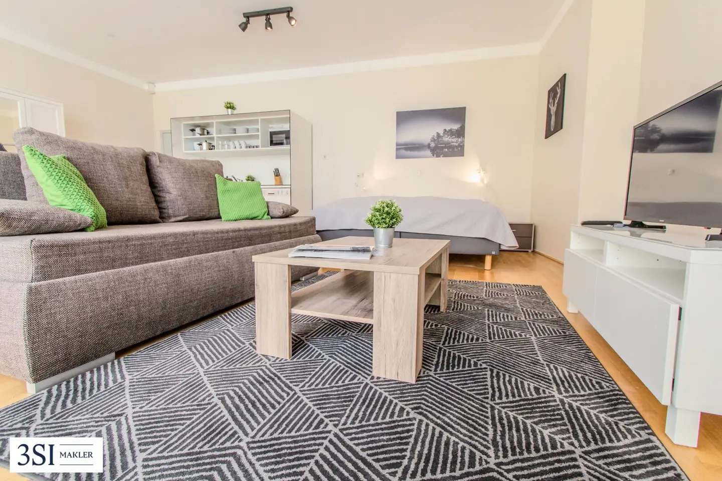 Ground floor apartment with courtyard terrace