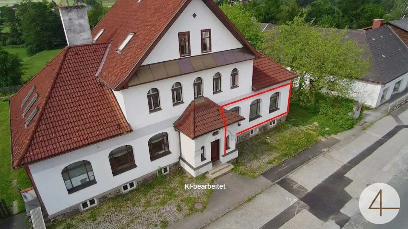 Ground floor apartment with garden access