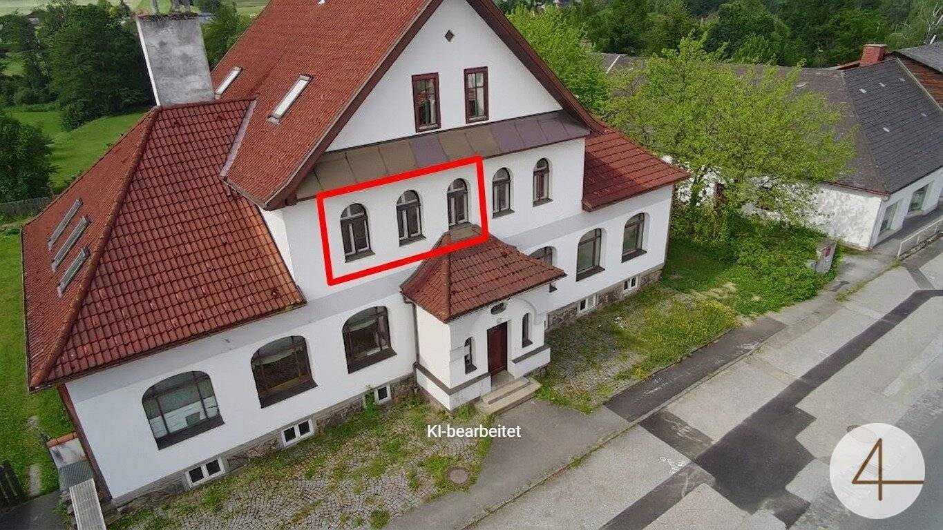 Altbauwohnung mit Aussicht nahe Bahnhof