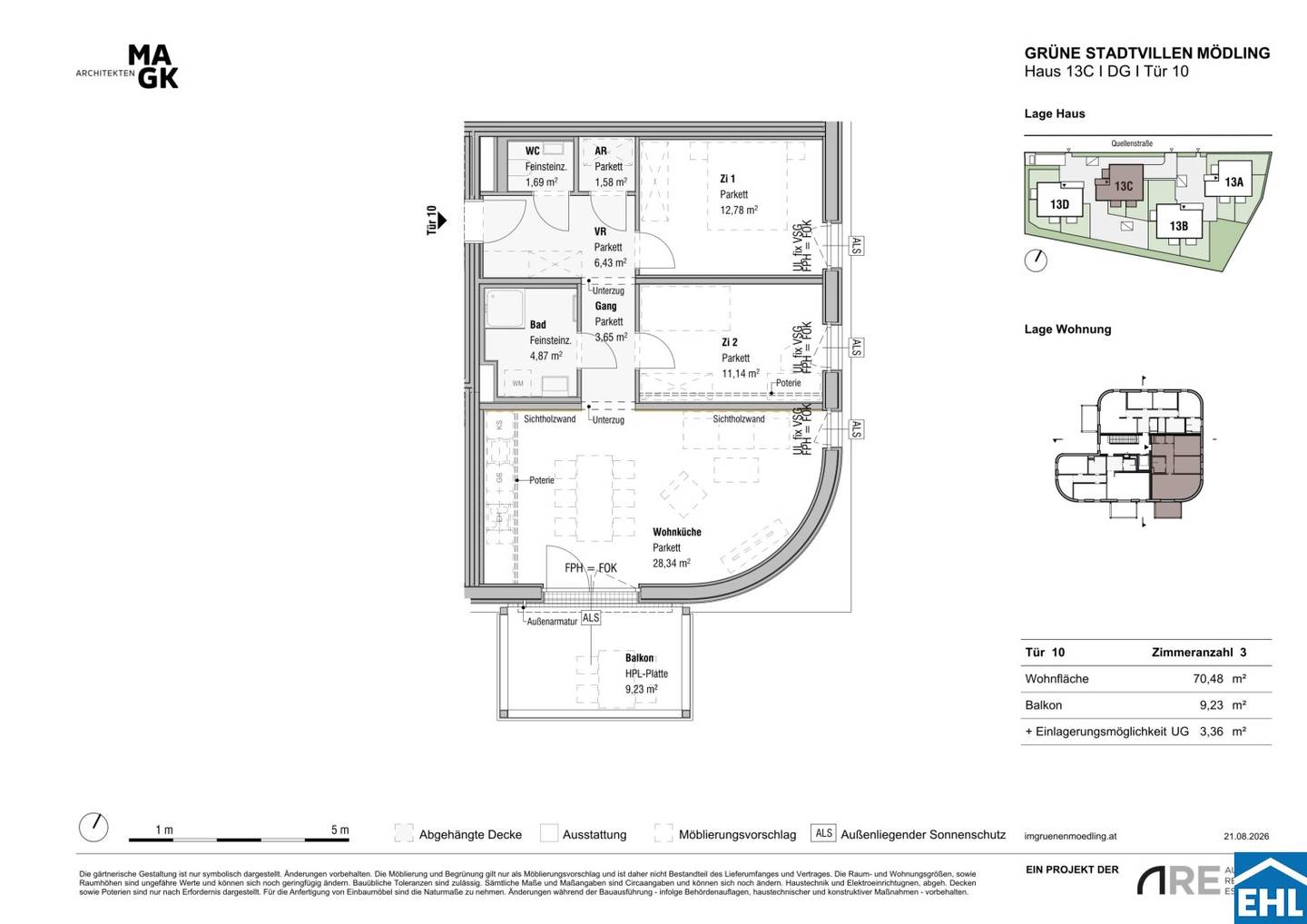 Apartment new build first occupancy green timber