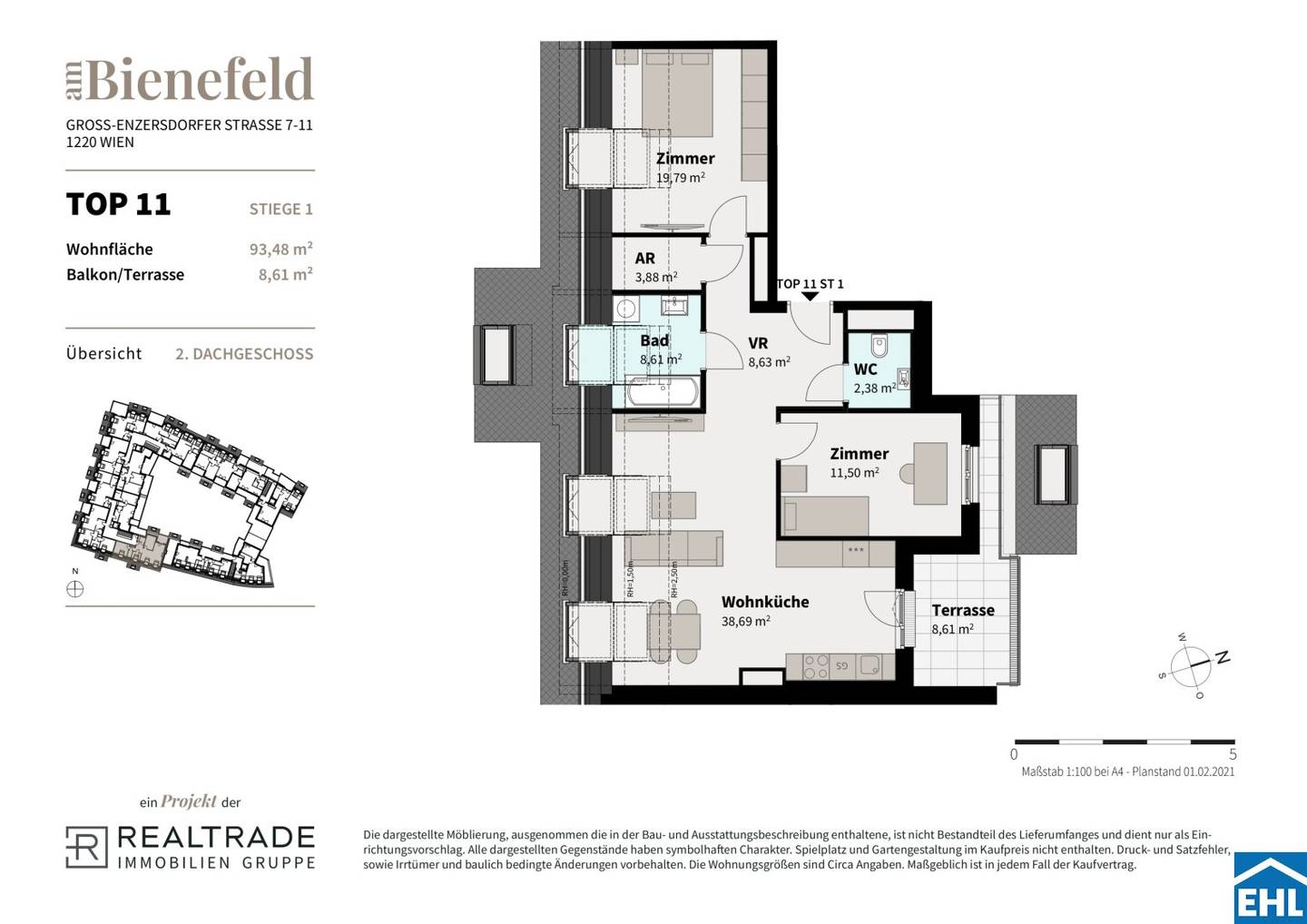 Apartment First Occupancy Loggia Near Donauinsel