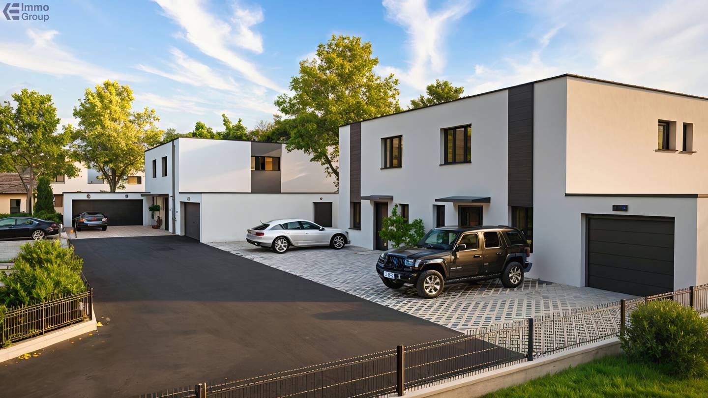 Doppelhaushälfte in Randlage mit XL-Garage – Marchtrenk (Top 6)