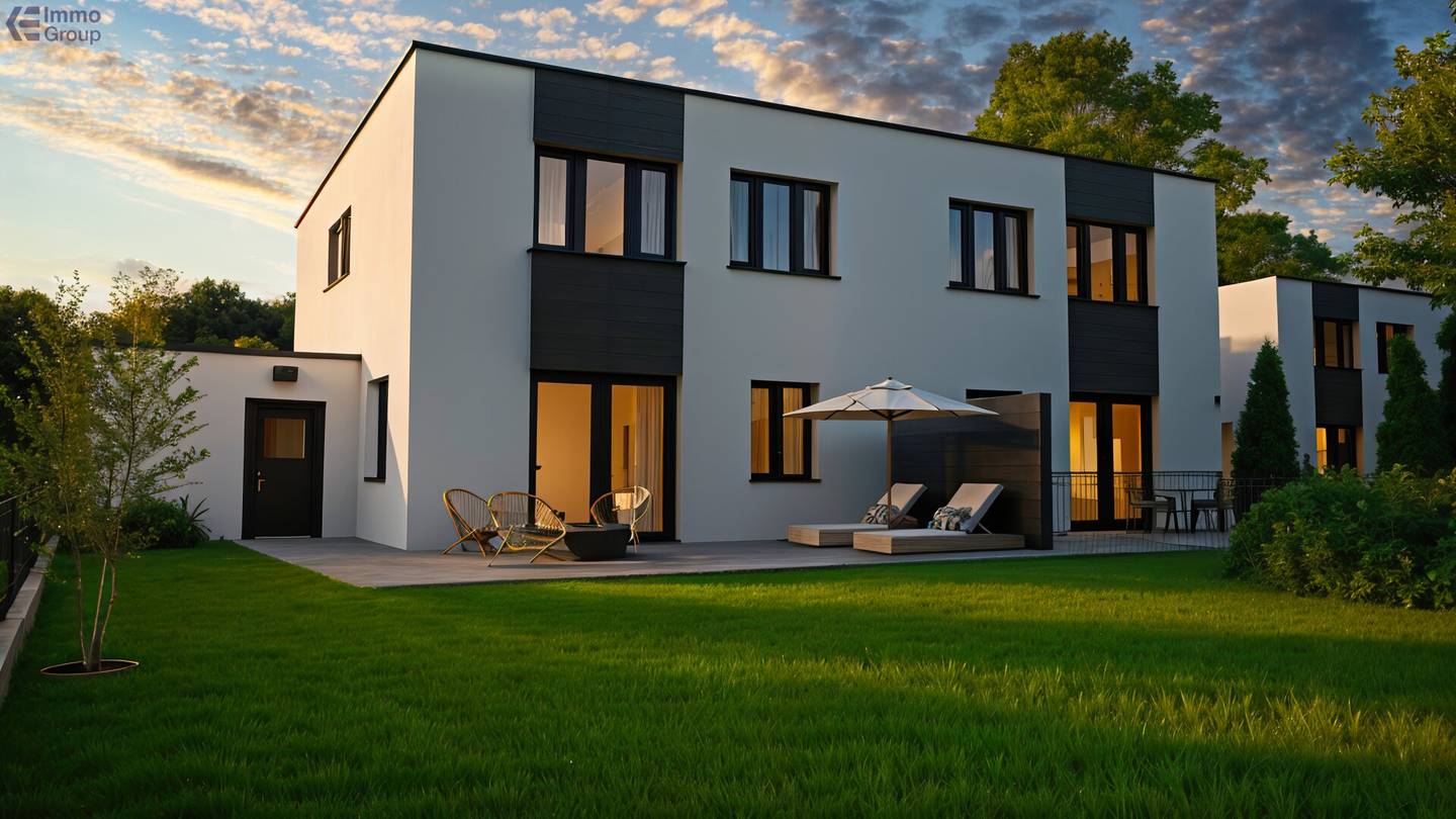 Doppelhaushälfte in Randlage mit XL-Garage – Marchtrenk (Top 6)