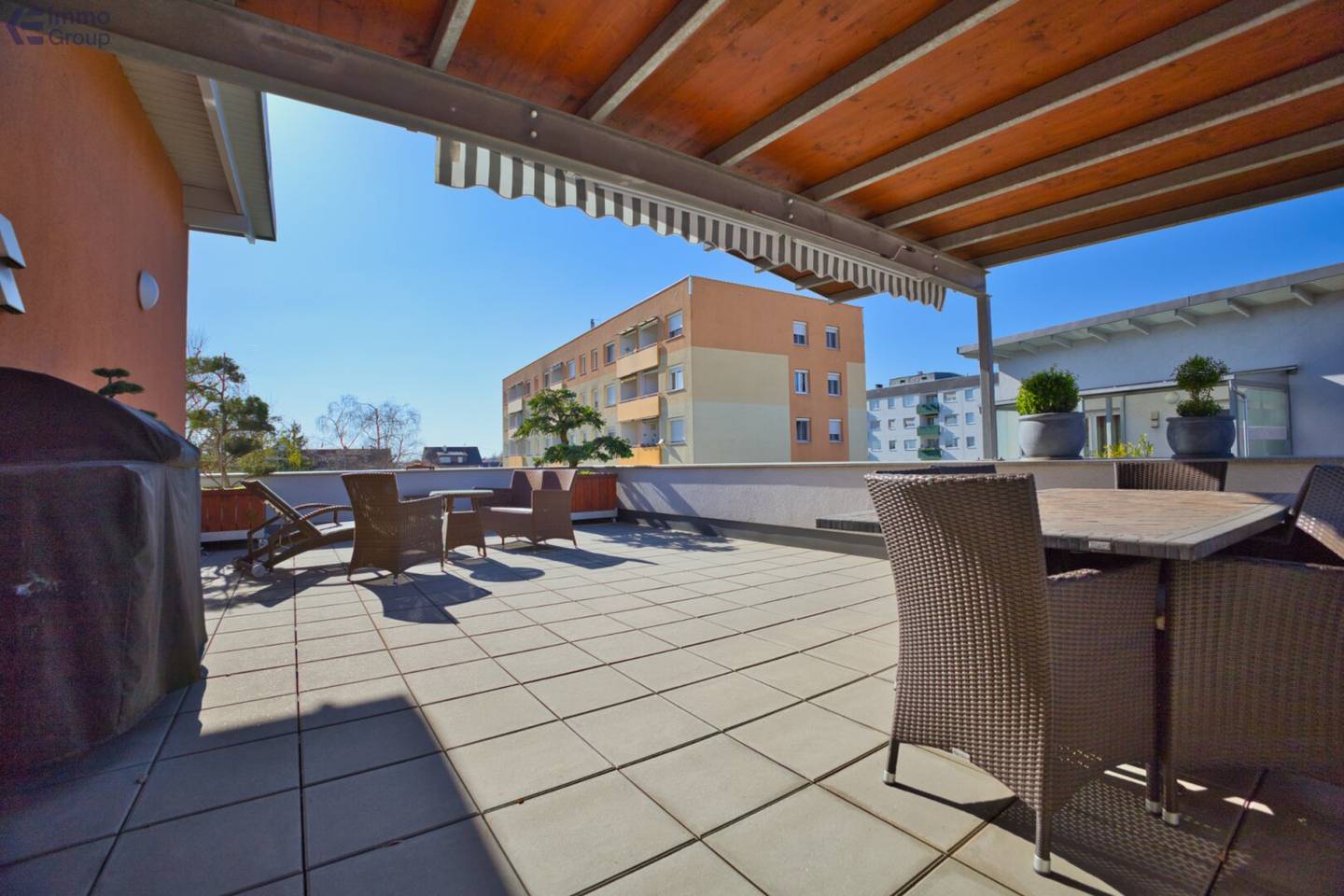 Wohnung mit großzügiger Terrasse und Weitblick