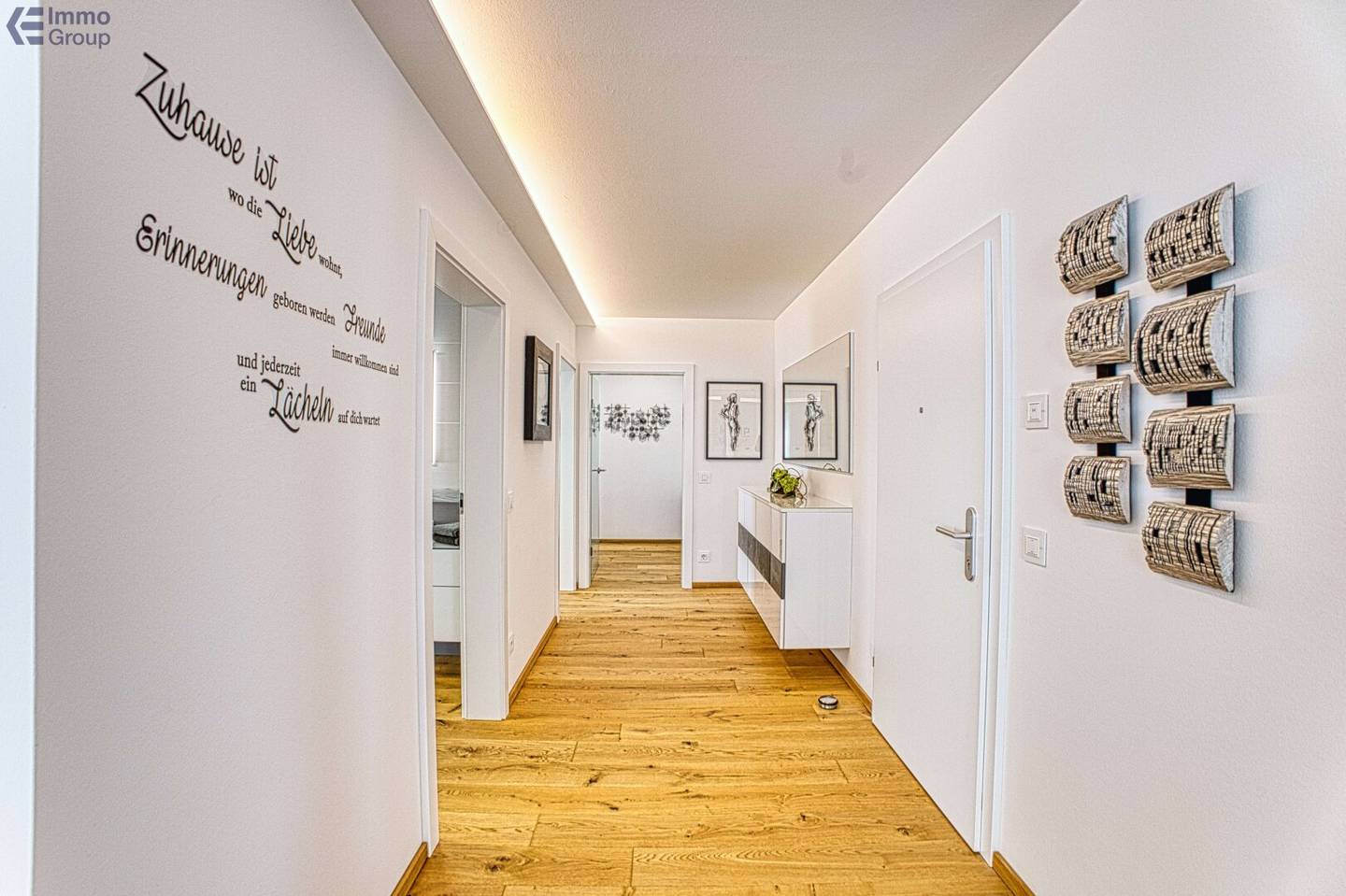 Penthouse mit Loggia und zwei Stellplätze